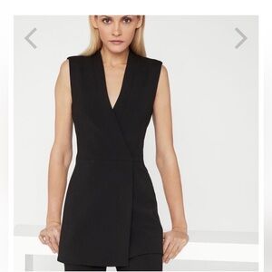 Bcbg max azira v neck sleeveless dress